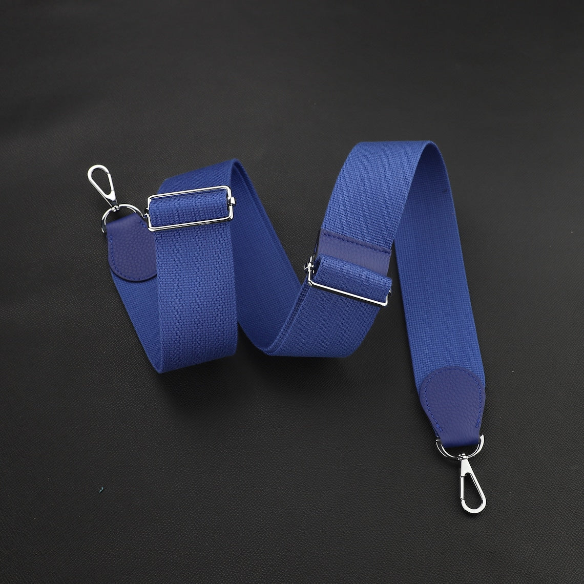 50mm Adjustable Canvas Bag Strap: Leather Crossbody, Guitar Strap