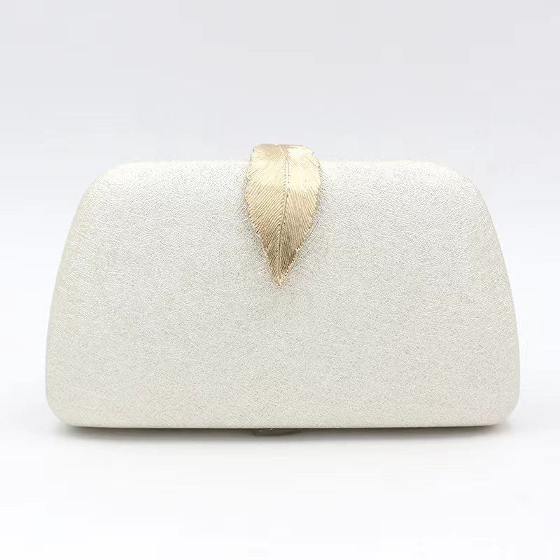 Women’s Leaves Glitter Prom Clutch Bags image 6