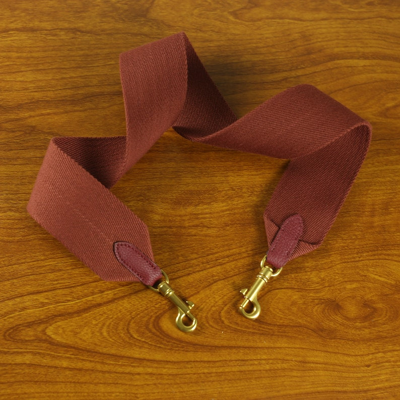 2.5 inch width canvas shoulder bag strap for Sangle bag,15 colours Option