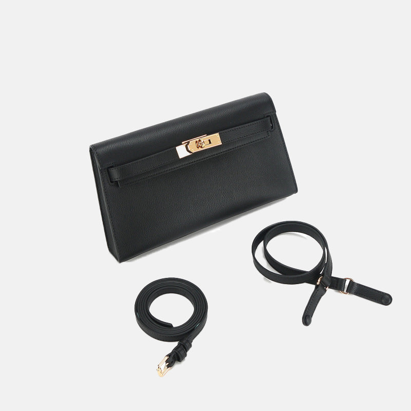 Women’s Shoulder Bags in Genuine Split Leather image 3