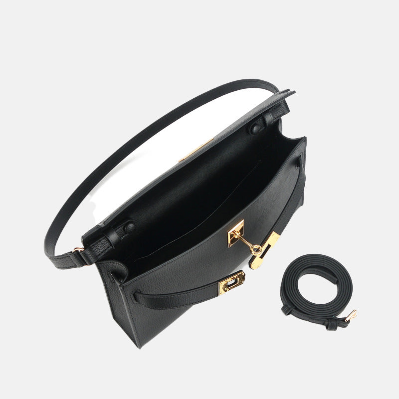 Women’s Shoulder Bags in Genuine Split Leather image 2