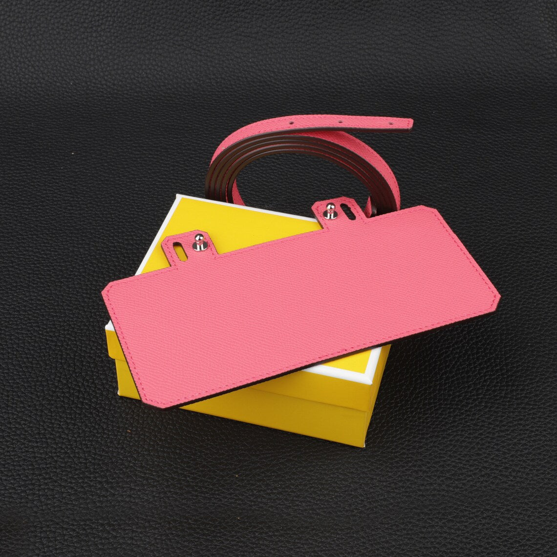 Epsom Leather Wallet Shoulder Strap: Kelly & Constance Wallet Insert (12mm)