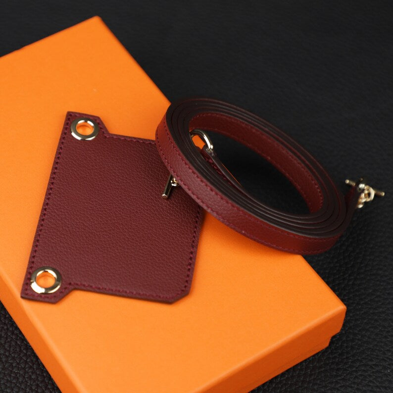 12mm Evercolor Leather Shoulder Strap: Roulis Slim Wallet Crossbody Strap