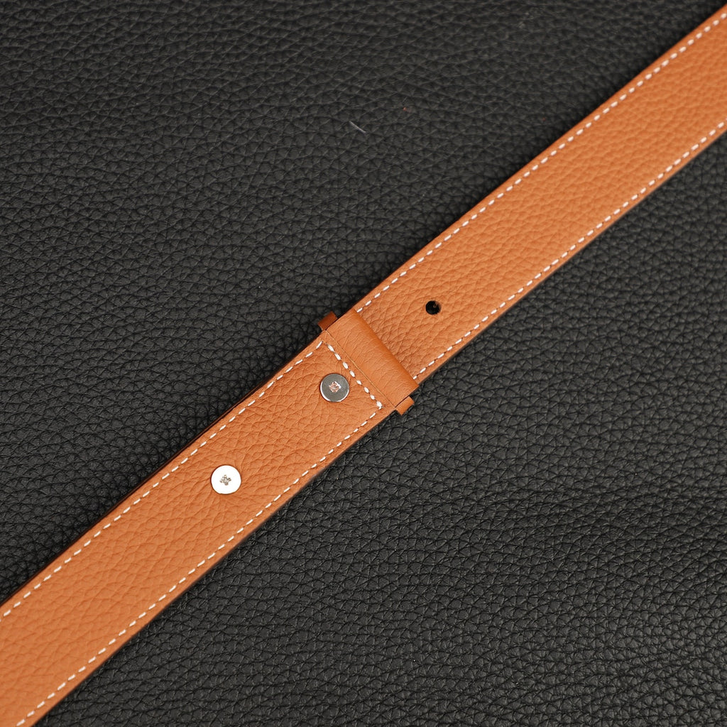 Hermès Style Etoupe (18) Togo Leather Adjustable Bandoulière: Compatible Crossbody/Shoulder Strap for Picotin & Lindy Bags