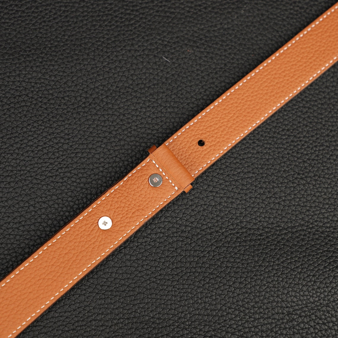 Hermès Style Etoupe (18) Togo Leather Adjustable Bandoulière: Compatible Crossbody/Shoulder Strap for Picotin & Lindy Bags