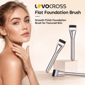 Lovocross Flat Foundation Brush – Streak-Free Airbrushed Finish for Textured & Uneven Skin