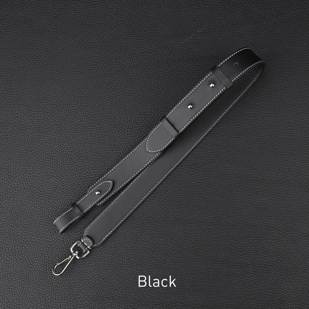 Hermès Style Swift Leather Adjustable Backpack Straps (30mm Wide, Set of 2): Luxury Replacement Bandoulière for Backpacks