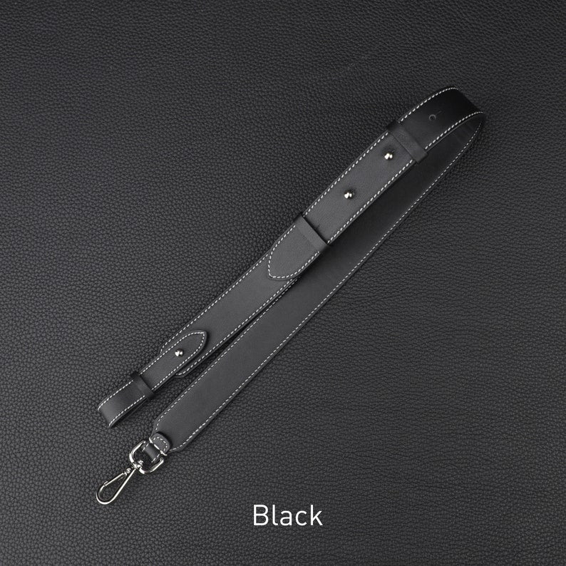 Hermès Style Swift Leather Adjustable Backpack Straps (30mm Wide, Set of 2): Luxury Replacement Bandoulière for Backpacks