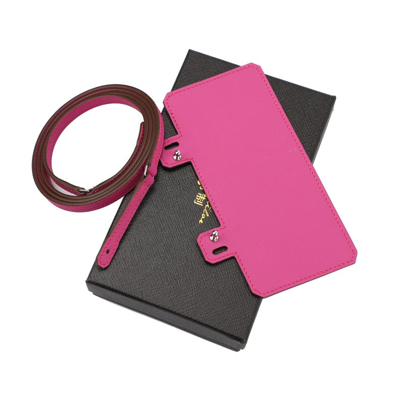 Epsom Leather Wallet Shoulder Strap: 10mm Purse To Go Strap