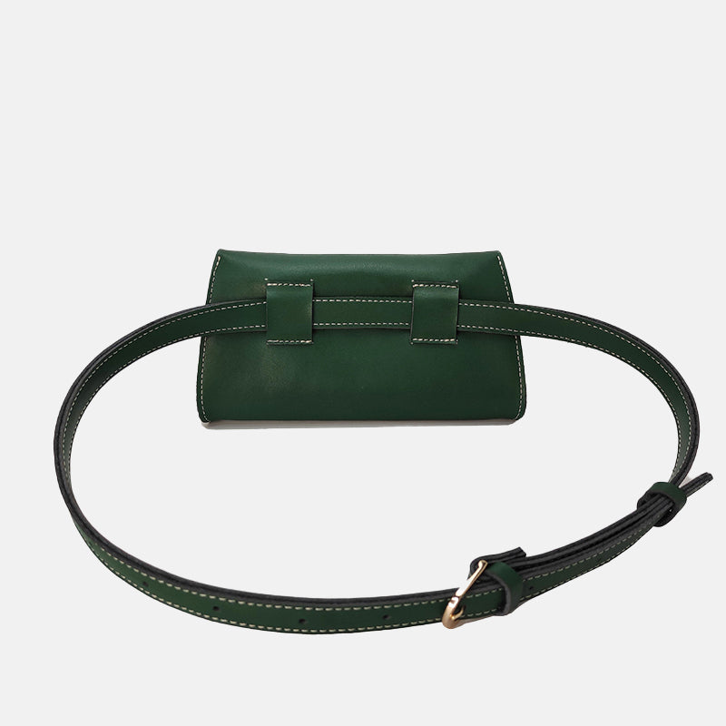 Women’s Genuine Leather Flap Waist Fanny Packs image 6