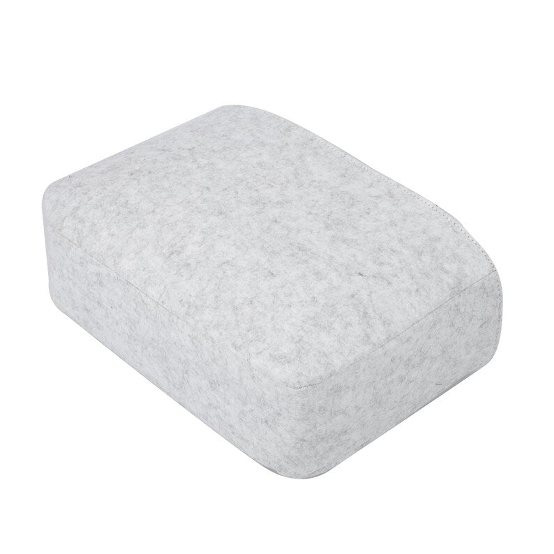 Felt Bag Organizer: Polka Dot Cotton Liner, Evelyn Bag Insert