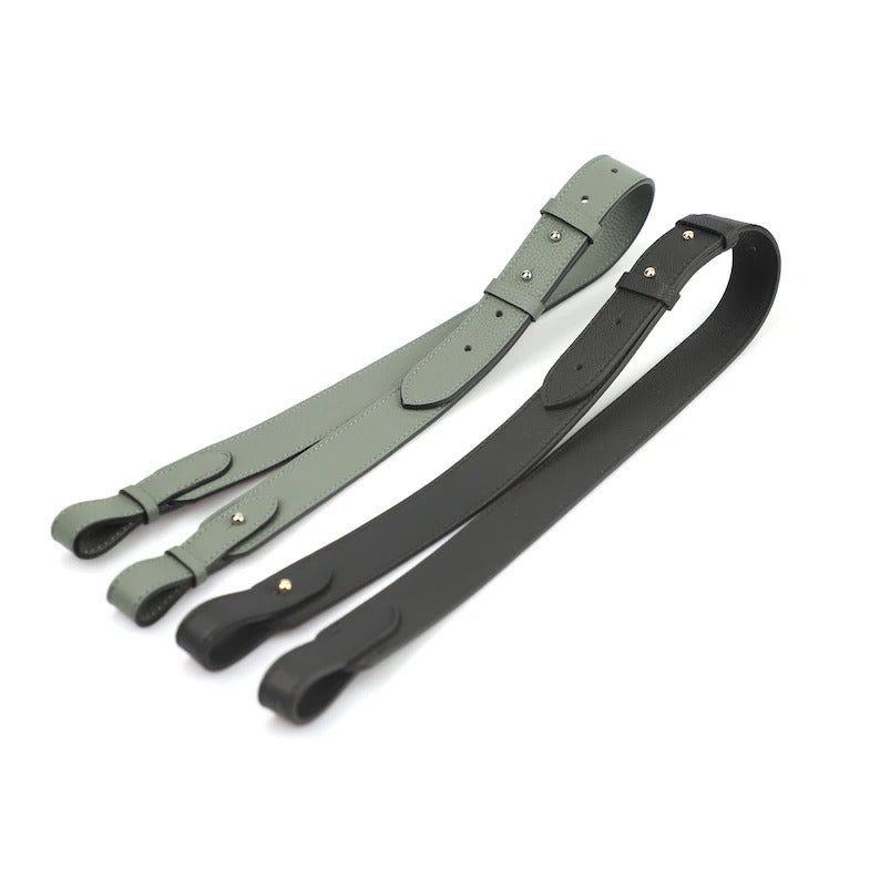 Hermès Style Adjustable Bandoulière (30mm Wide): Epsom Leather Shoulder/Crossbody Strap for Picotin & Lindy Bags