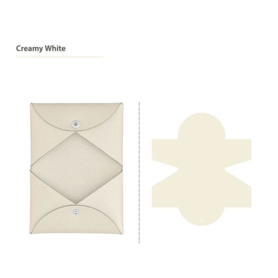 Wirkin® Epsom Leather Inspired Calvi Card Holder DIY Kit