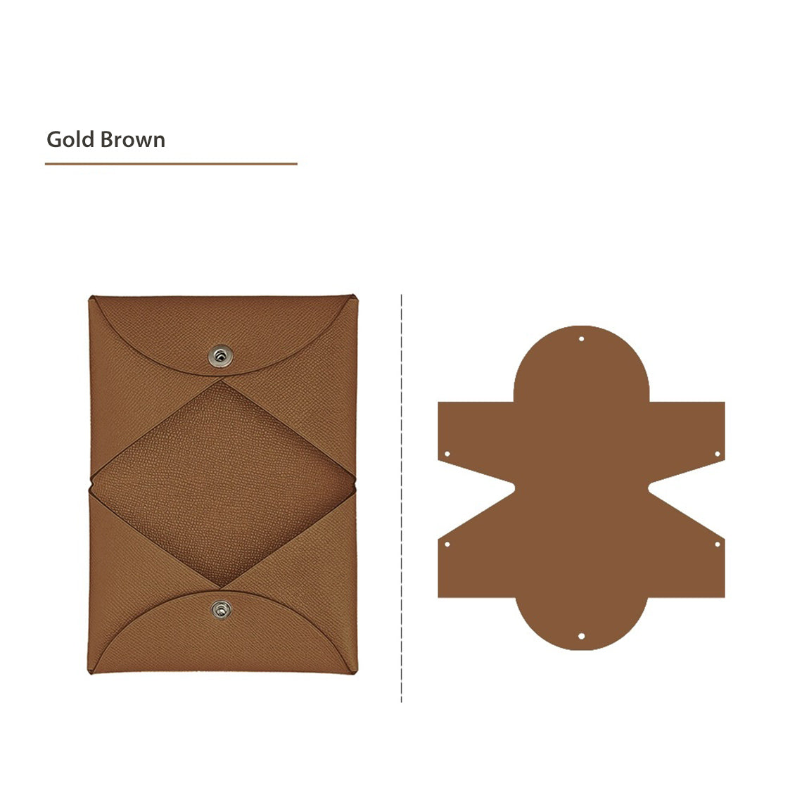 Wirkin® Epsom Leather Inspired Calvi Card Holder DIY Kit