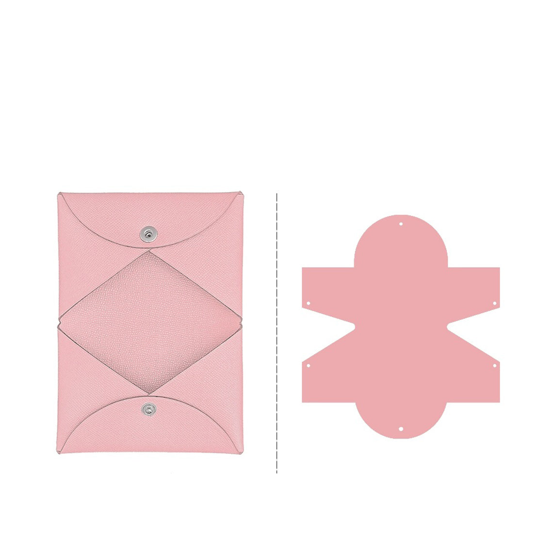 Wirkin® Epsom Leather Inspired Calvi Card Holder DIY Kit