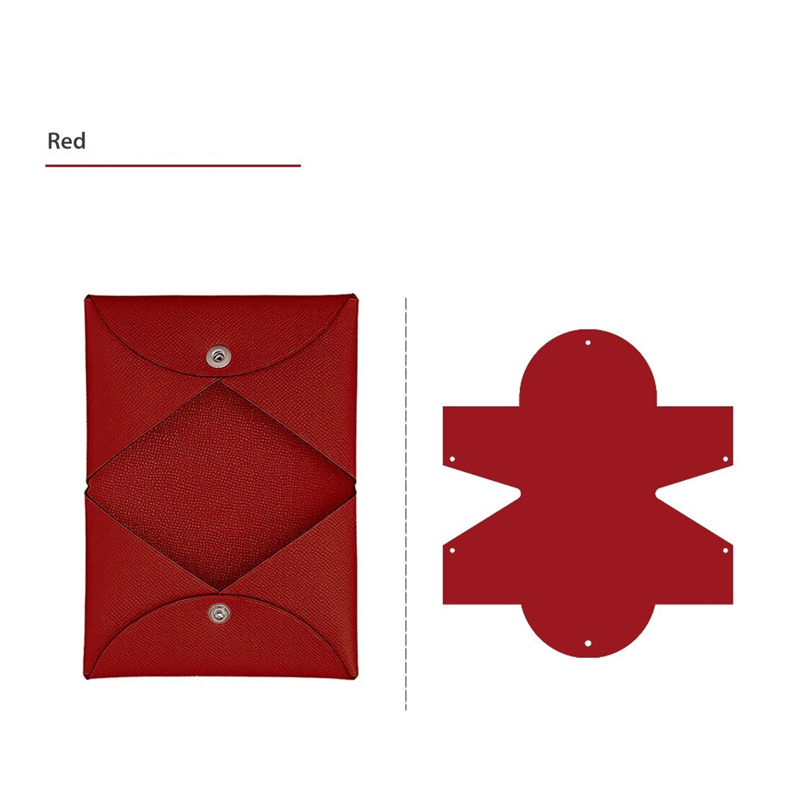 Wirkin® Epsom Leather Inspired Calvi Card Holder DIY Kit
