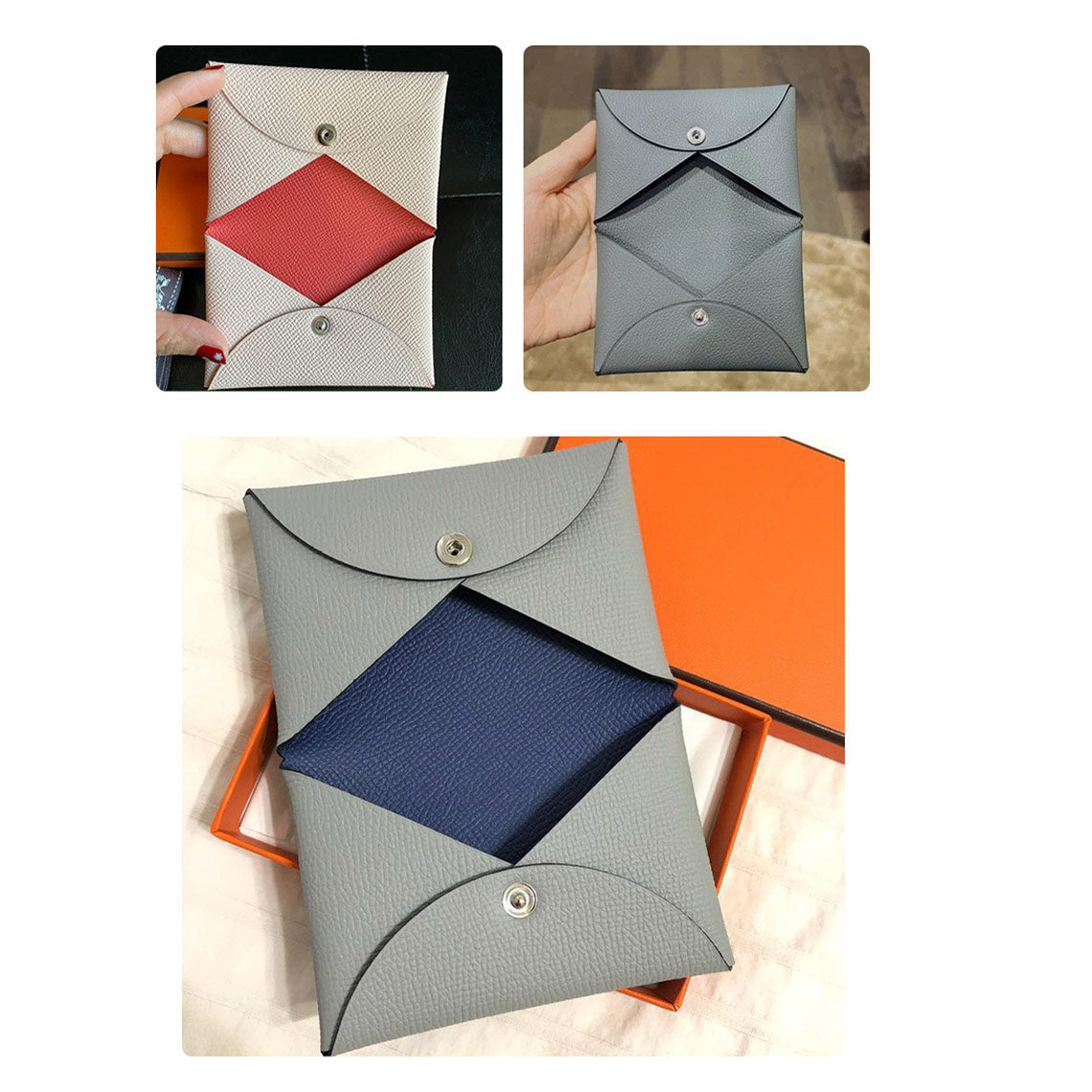 Wirkin® Epsom Leather Inspired Calvi Card Holder DIY Kit