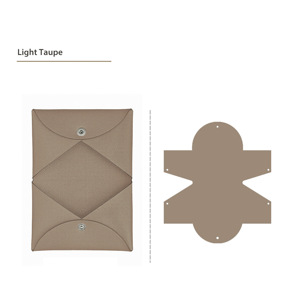 Wirkin® Epsom Leather Inspired Calvi Card Holder DIY Kit