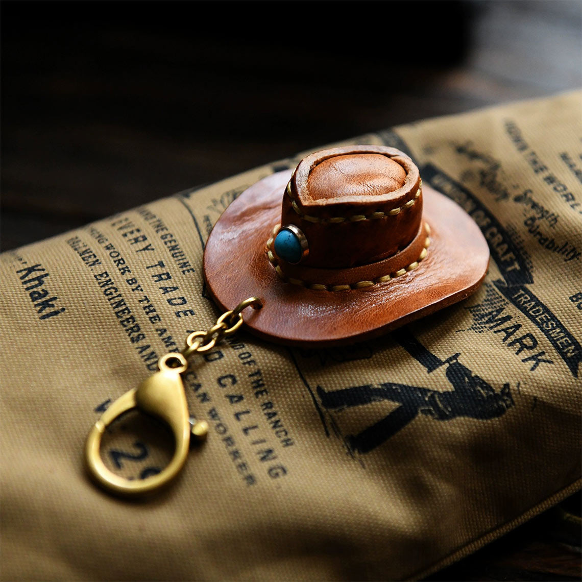 Mini Cowboy Hat Keychain | Cute Design Key fobs - Wirkin®