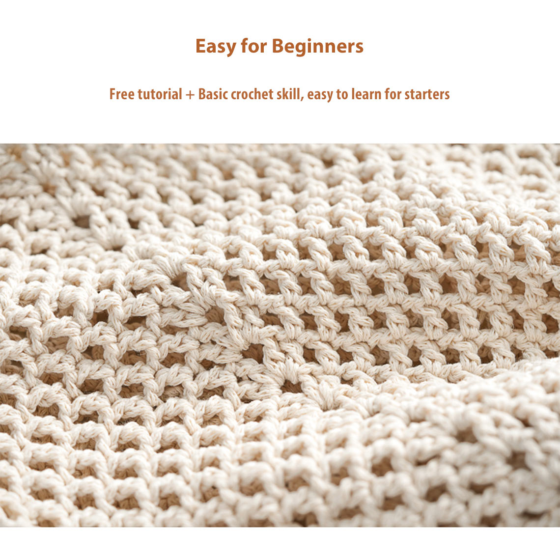 Wirkin® Crochet Beach Handbag DIY Kit