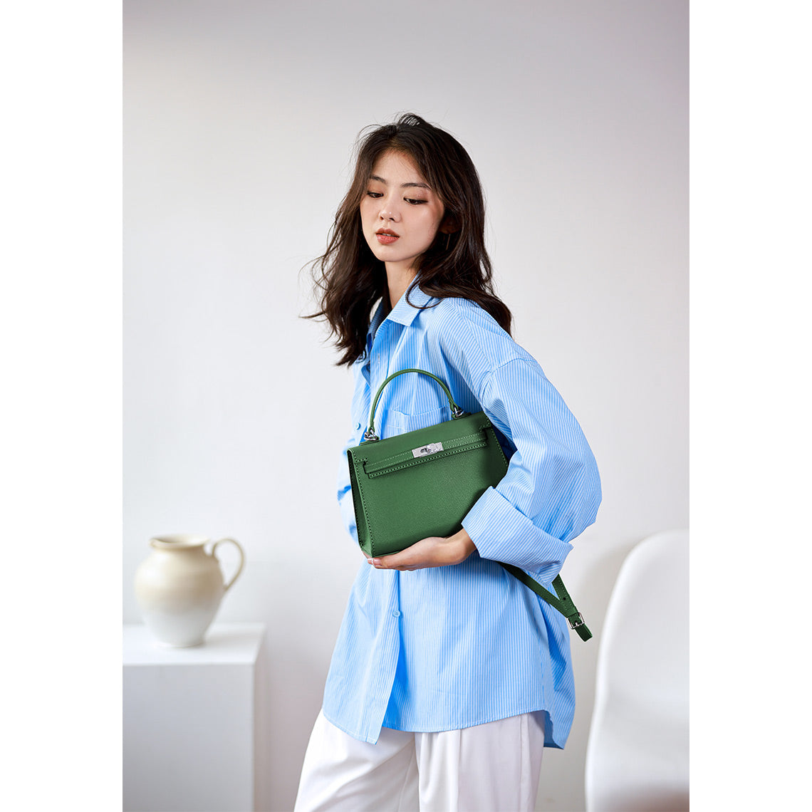 Wirkin® Top Grain Leather Inspired Sellier Kylie Bag DIY Kit | Price Drop at Checkout