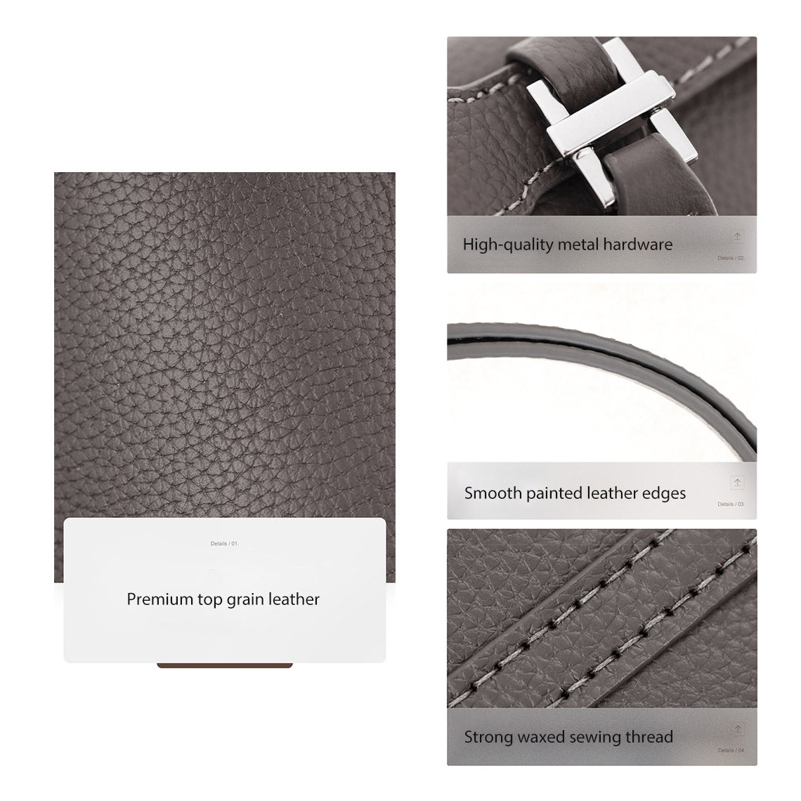 Wirkin® Top Grain Leather Inspired LP Backpack DIY Kits