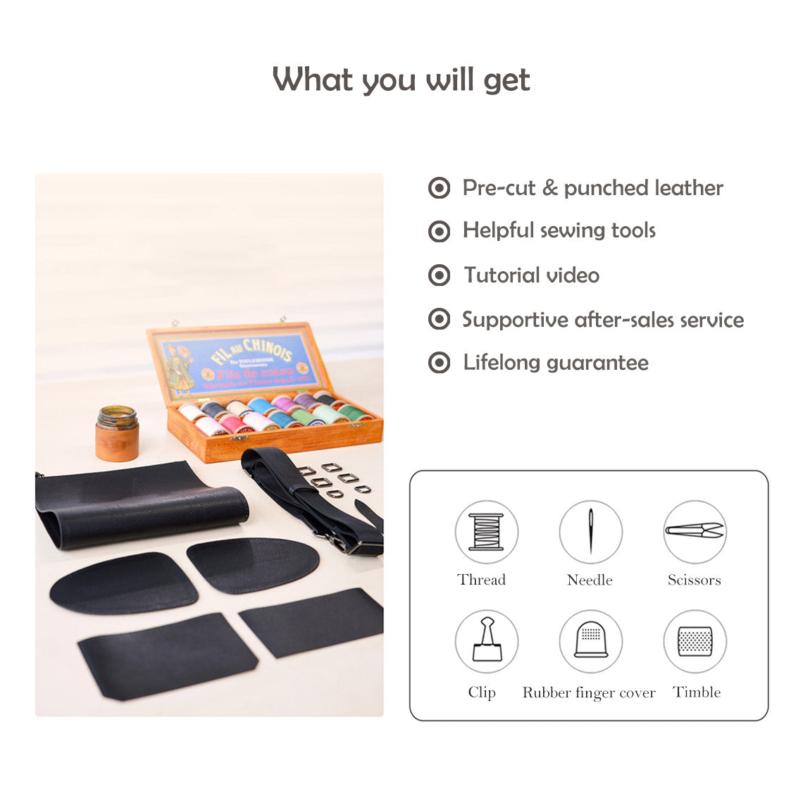 Wirkin® DIY Leather Kits | Leather Patterns, Tools and Instructions Included