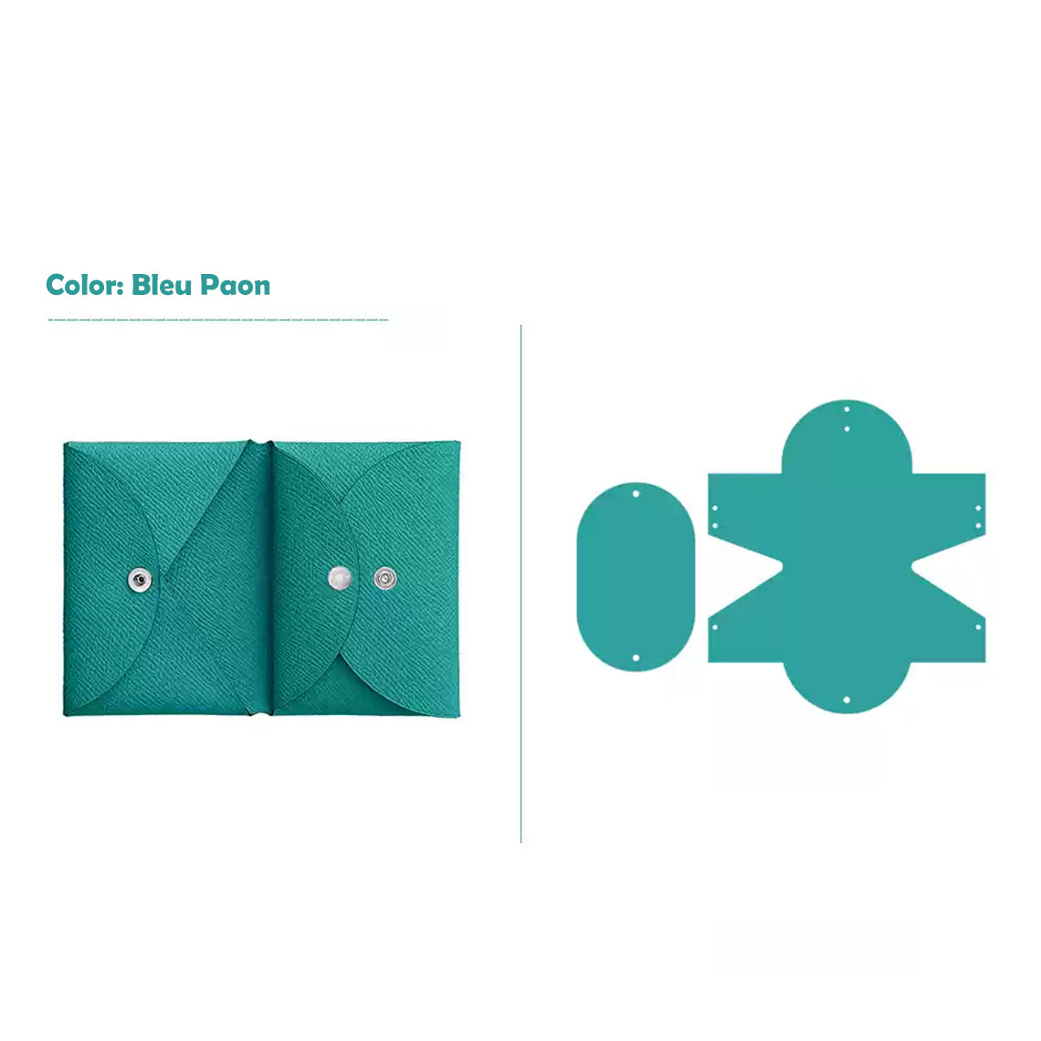 Wirkin® Epsom Leather Inspired Calvi Duo Card Holder DIY Kits