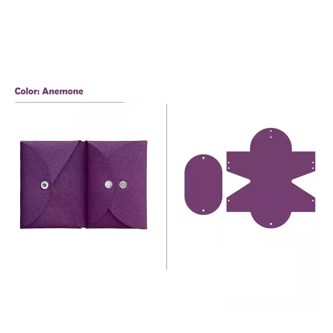 Wirkin® Epsom Leather Inspired Calvi Duo Card Holder DIY Kits