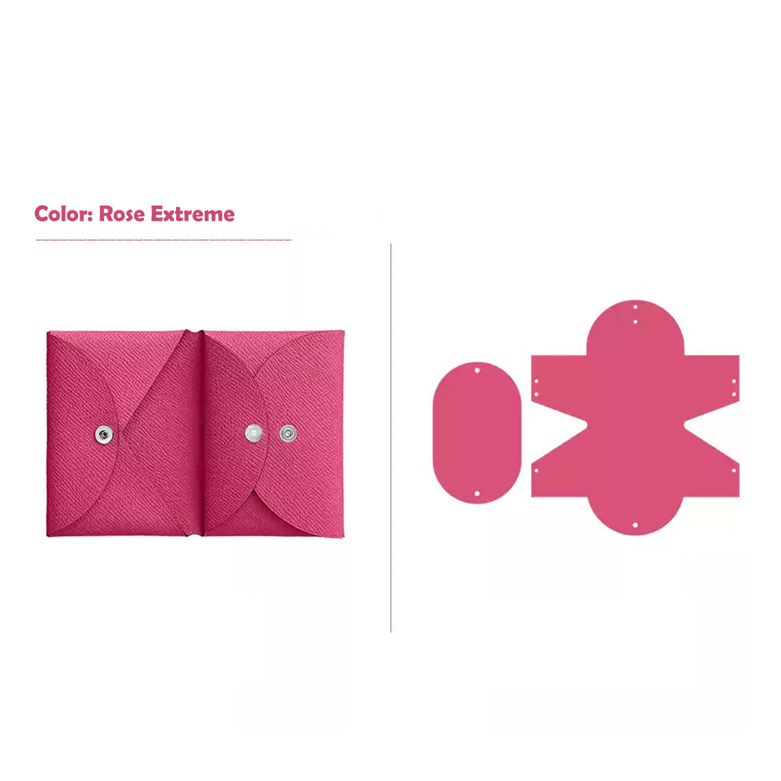 Wirkin® Epsom Leather Inspired Calvi Duo Card Holder DIY Kits