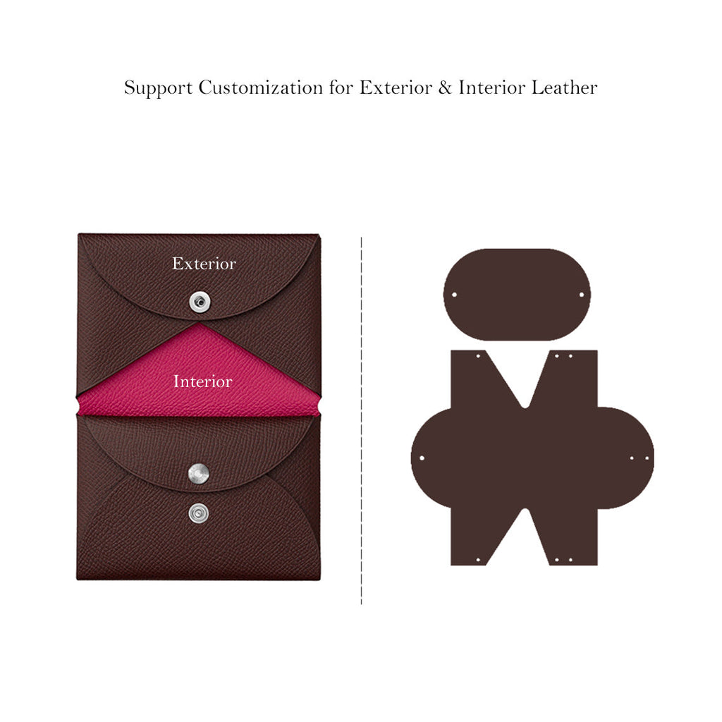 Wirkin® Epsom Leather Inspired Calvi Duo Card Holder DIY Kits