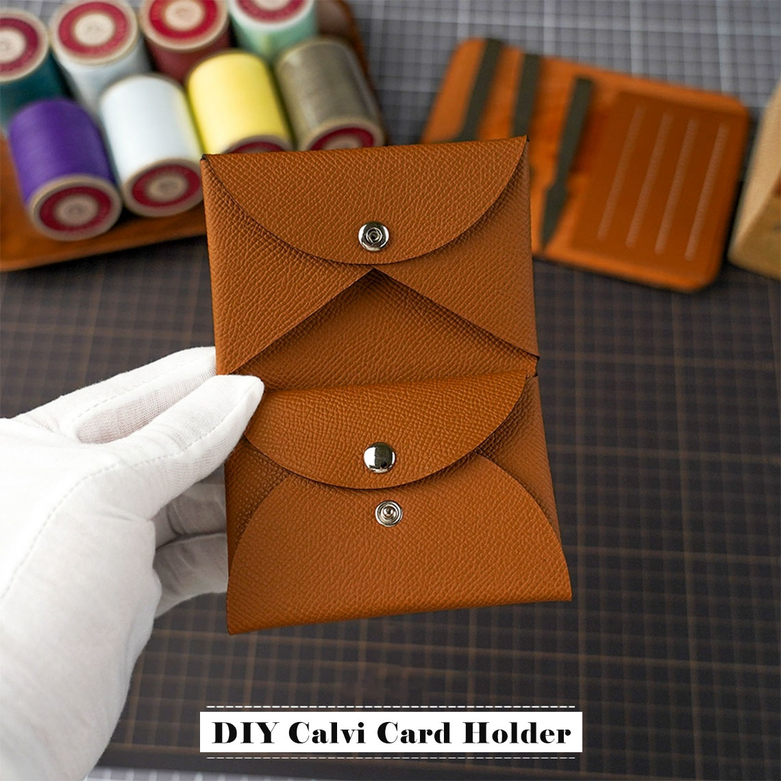 Handmade Luxury Card Wallets for Women | Easy Leather Projects - Wirkin®