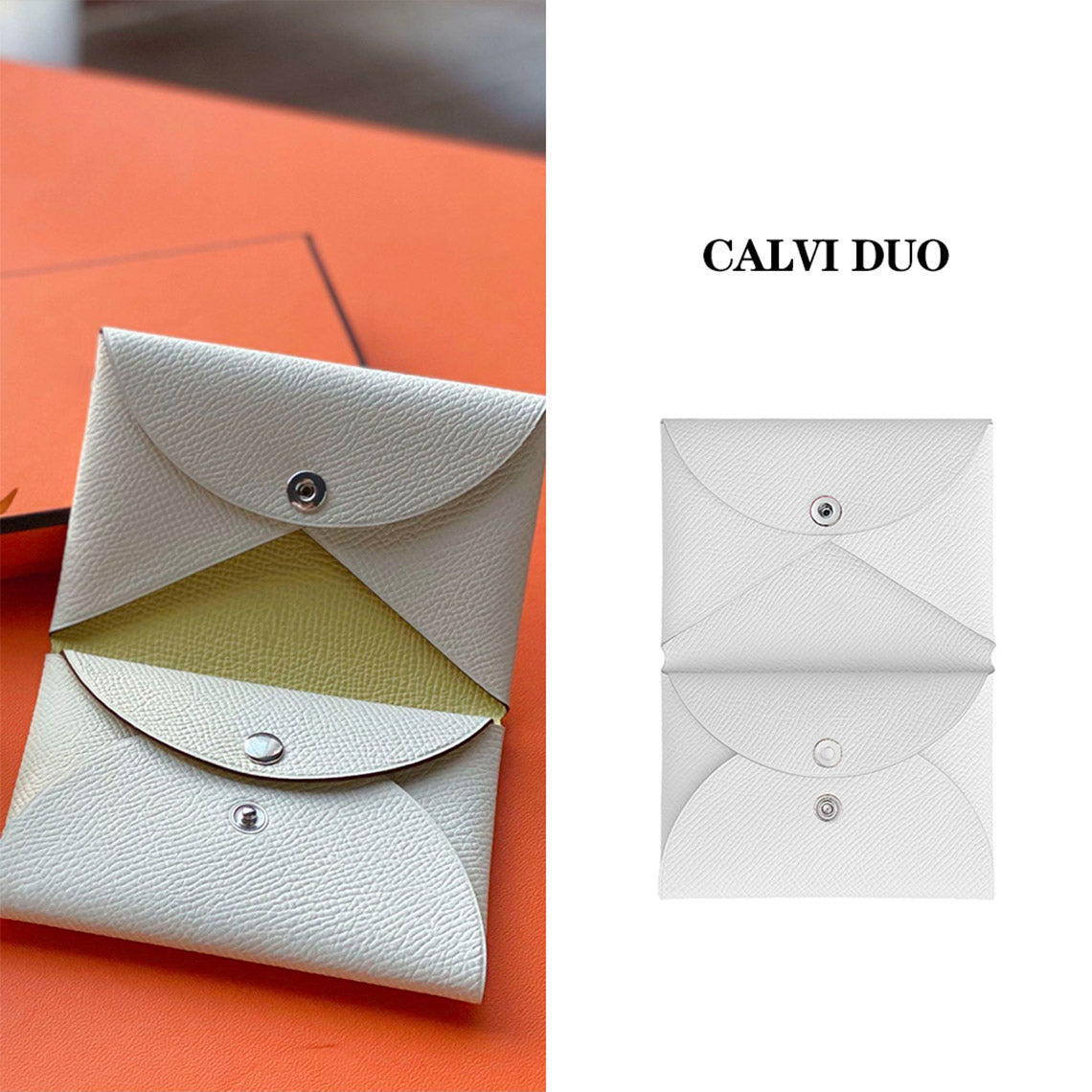Luxury Small Leather Goods | DIY Handmade Calvi Duo Card Holder - Wirkin®