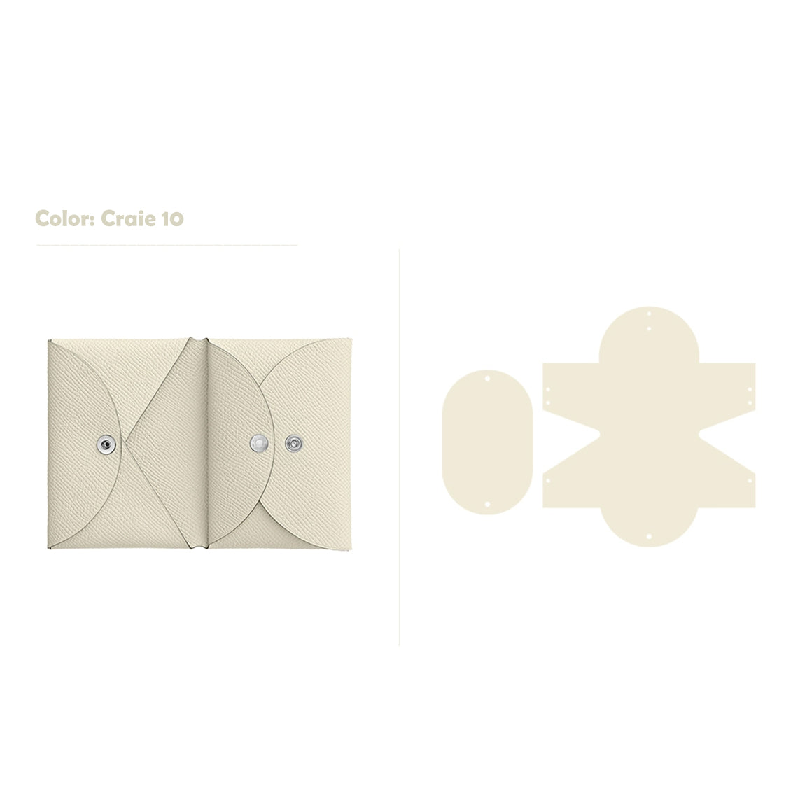 Wirkin® Epsom Leather Inspired Calvi Duo Card Holder DIY Kits