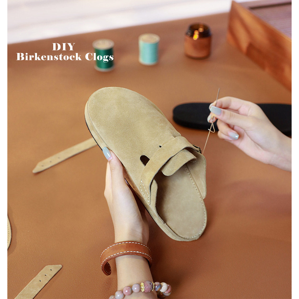 Inspired Birkenstock Clogs DIY Kits | Make Your Own Shoes Project - Wirkin®