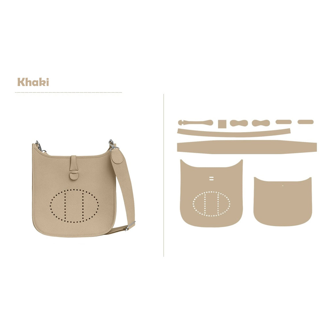 Wirkin® Full Grain Leather Inspired Eveline 29 Bag DIY Kits