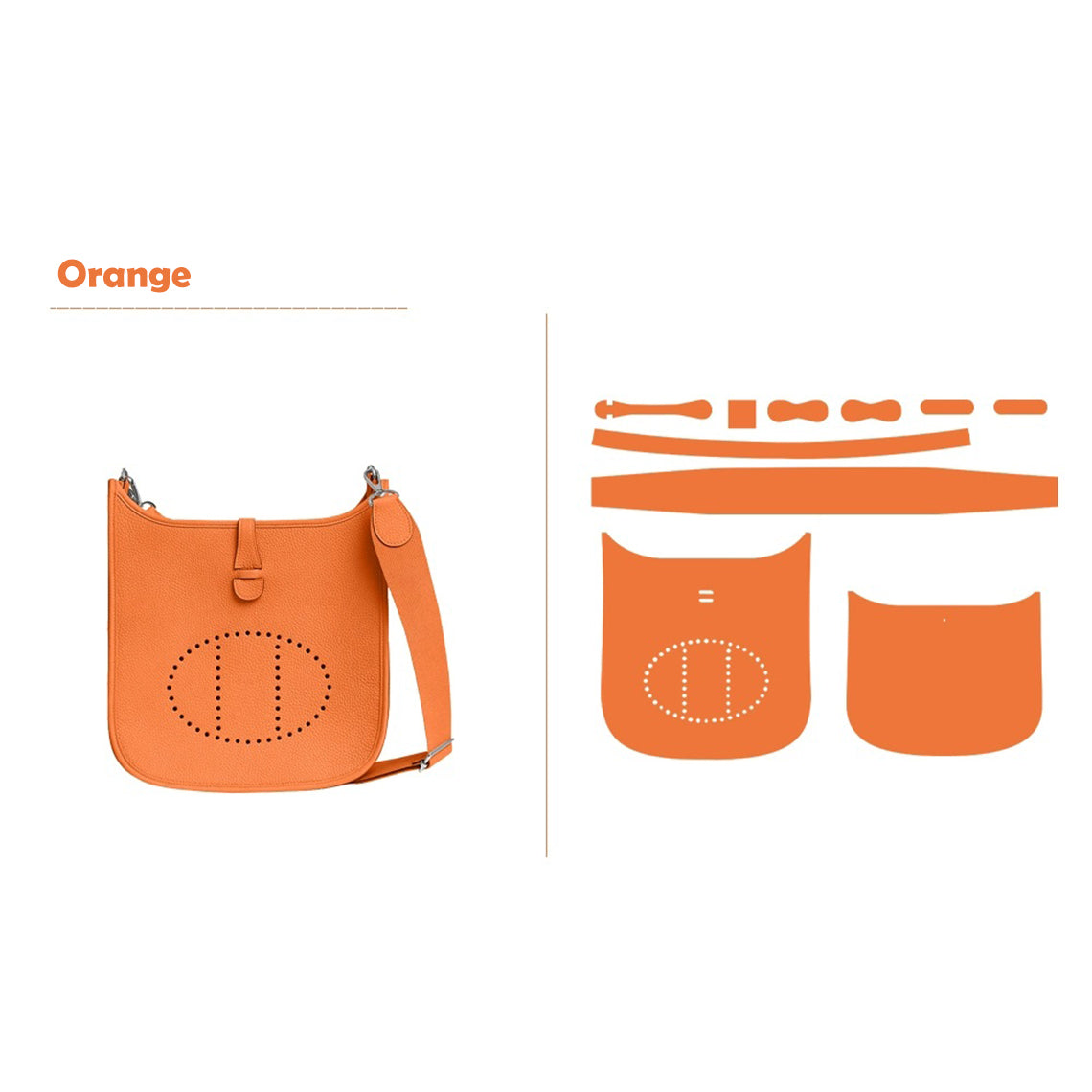 Wirkin® Full Grain Leather Inspired Eveline 29 Bag DIY Kits