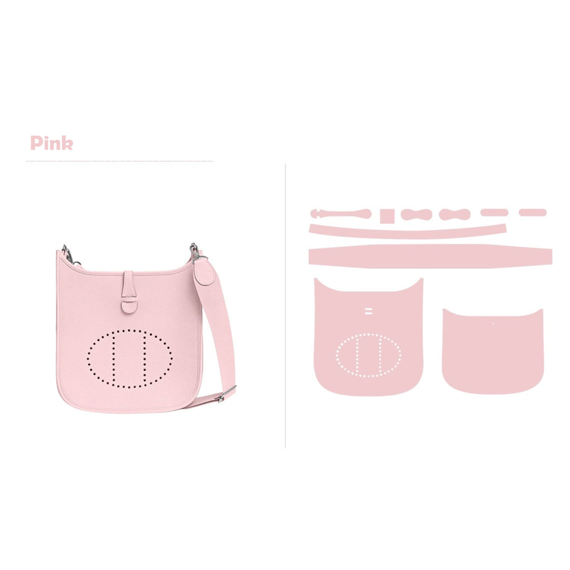 Wirkin® Full Grain Leather Inspired Eveline 29 Bag DIY Kits