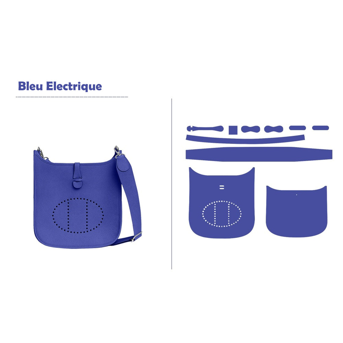 Wirkin® Full Grain Leather Inspired Eveline 29 Bag DIY Kits