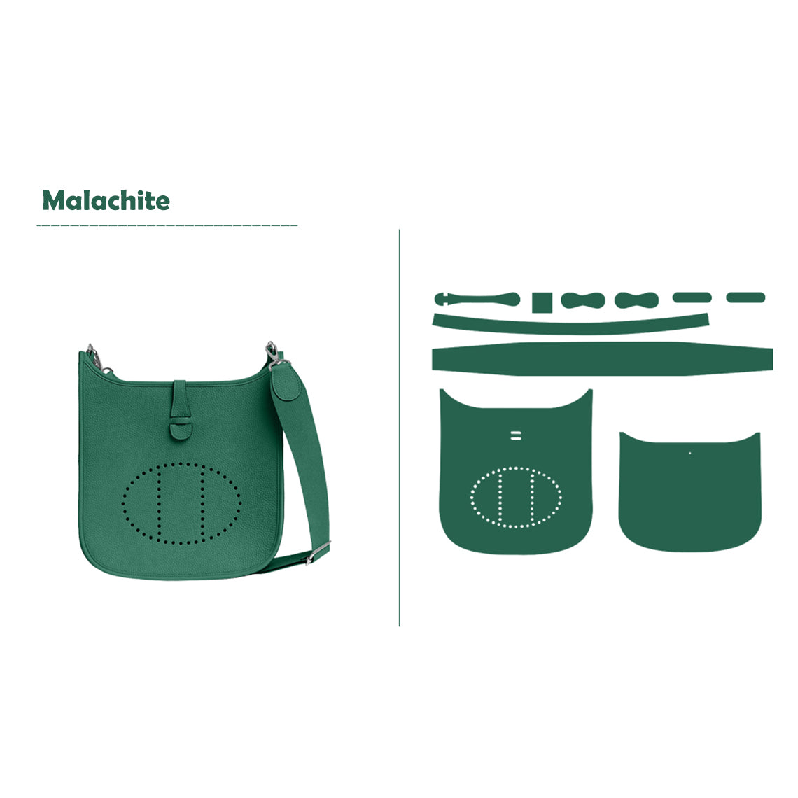 Wirkin® Full Grain Leather Inspired Eveline 29 Bag DIY Kits