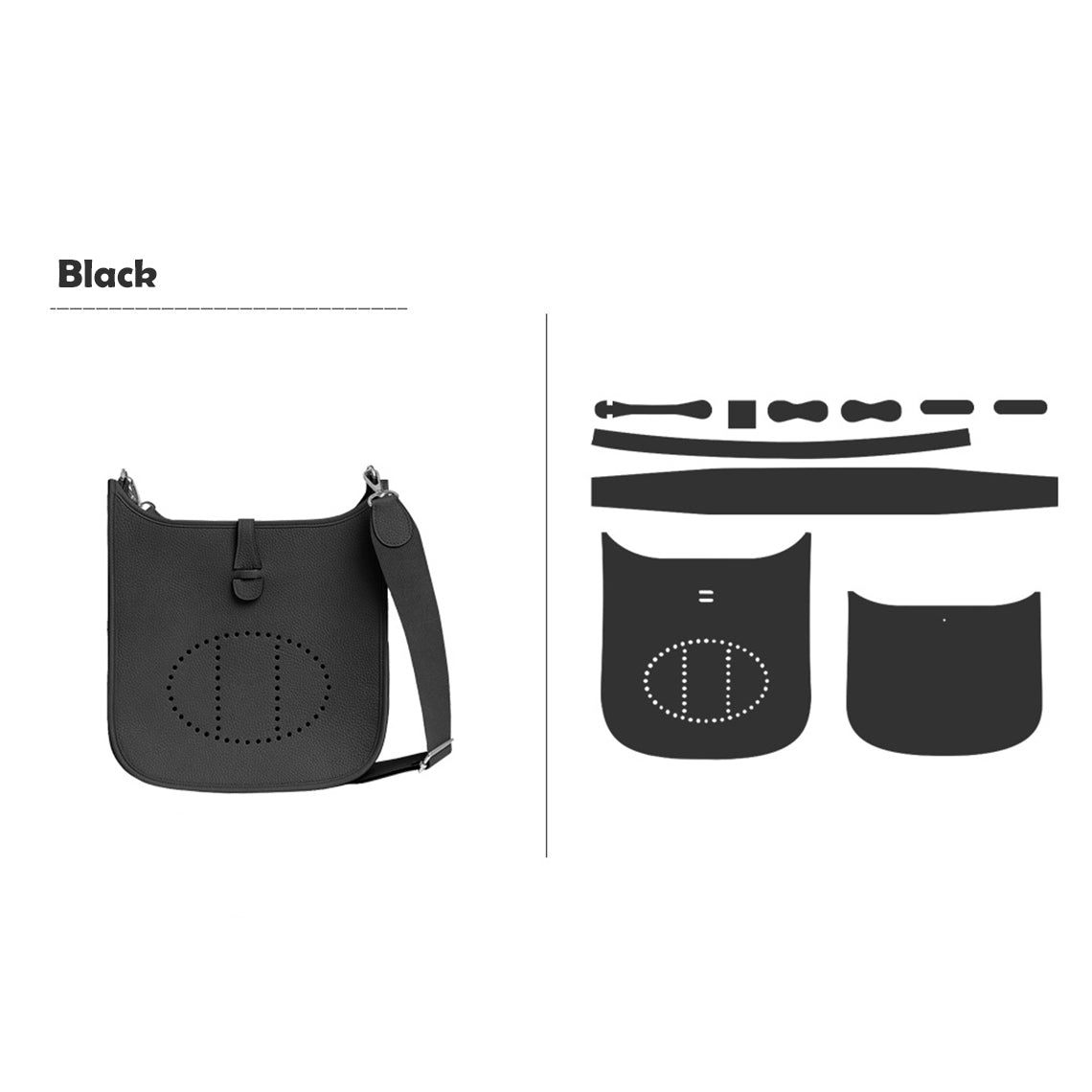 Wirkin® Full Grain Leather Inspired Eveline 29 Bag DIY Kits