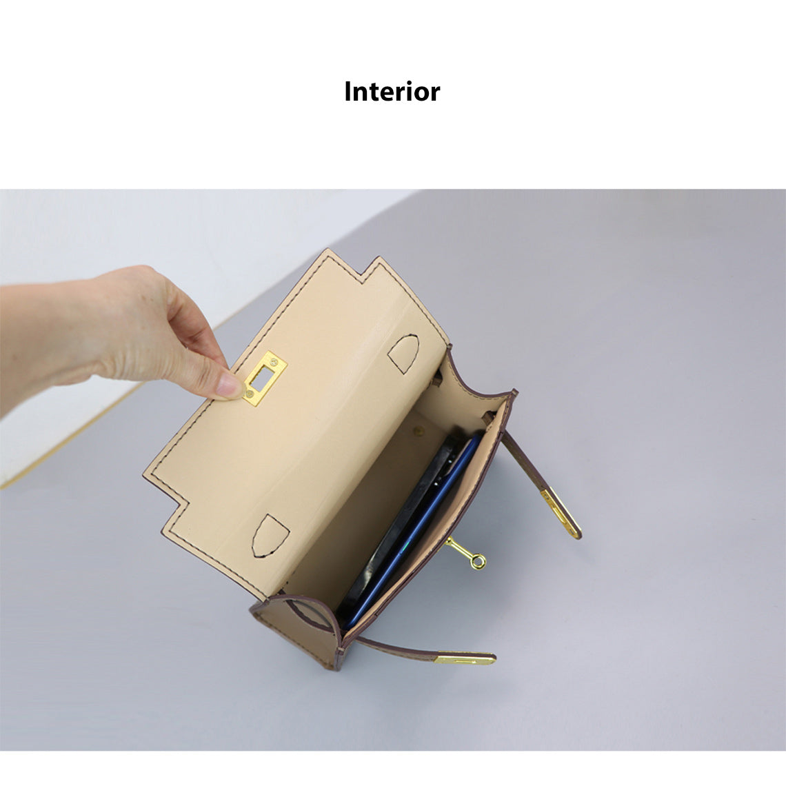 Wirkin® Leather Dustbag Recycle Kelly Bag DIY Kit