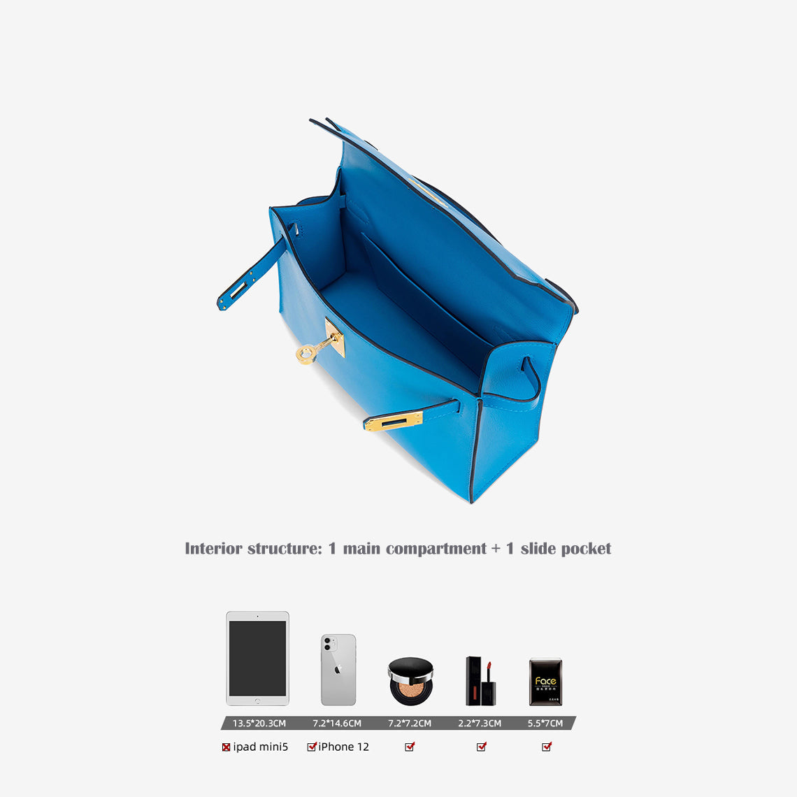 Wirkin® Full Grain Leather Inspired Kelli Clutch - Advanced DIY Kits
