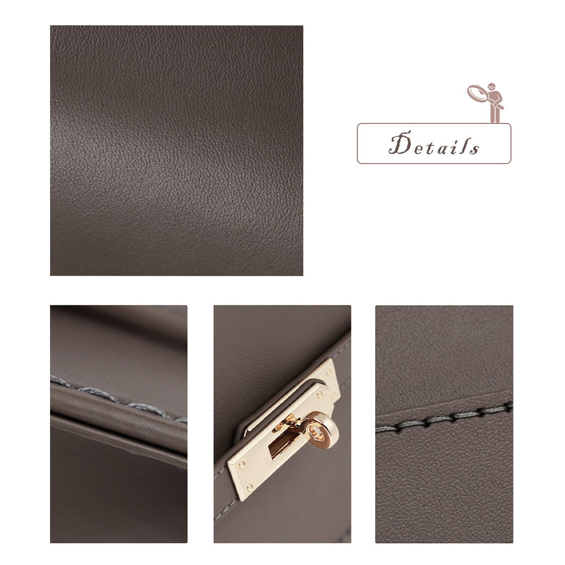 Wirkin® Top Grain Leather Mini Jypsiere Bag DIY Kits