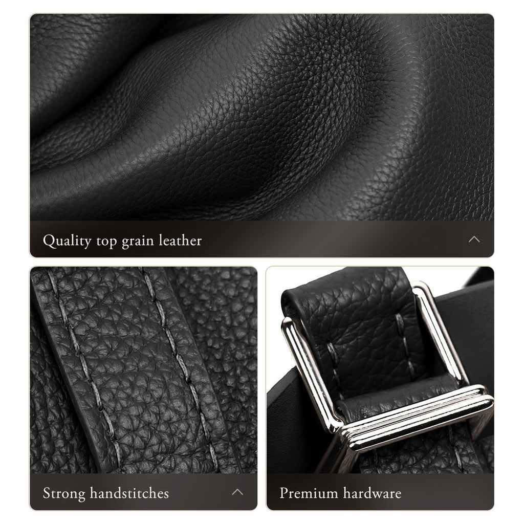 Wirkin® Top Grain Leather Lady Picotin Lock Totes Bag DIY Kit - Price Drop at Checkout