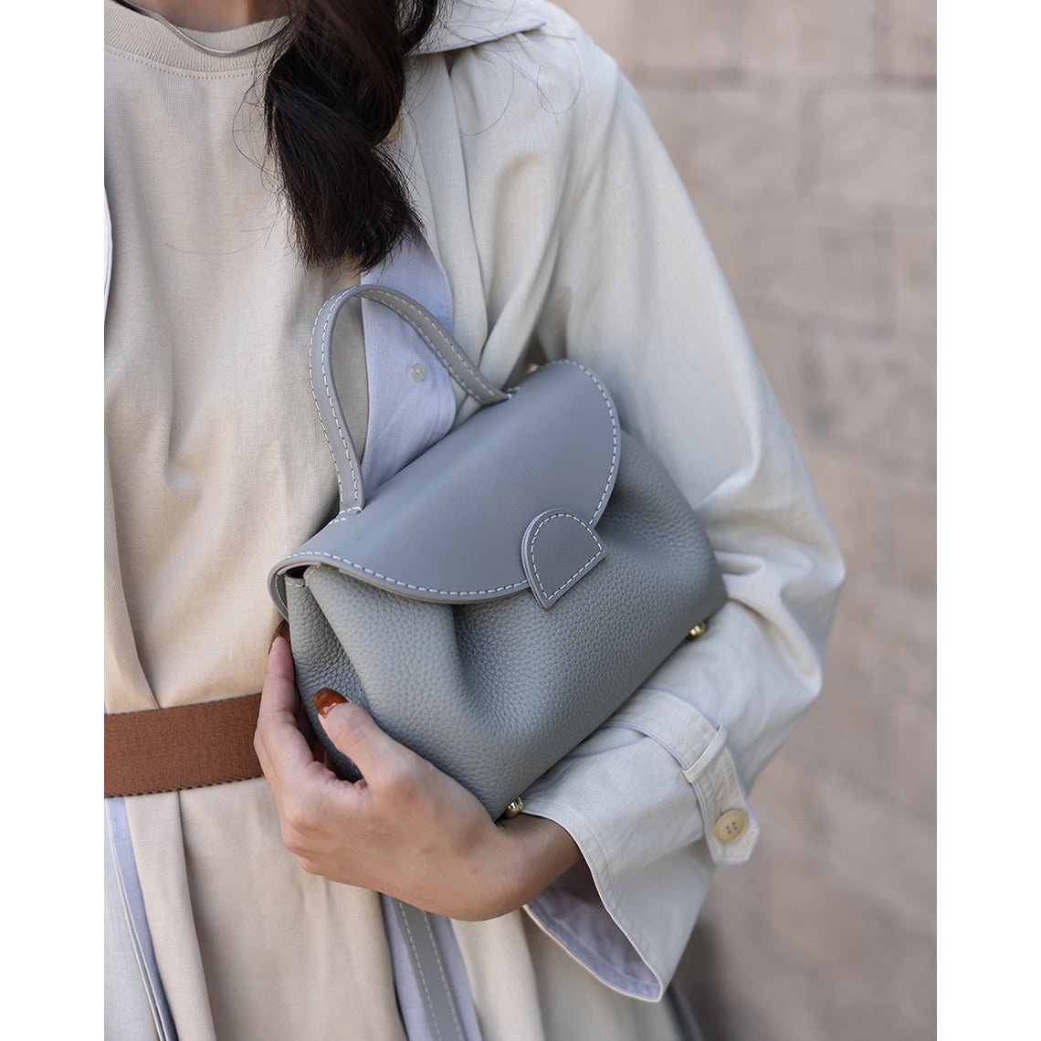 Wirkin® Top Grain Leather Inspired Smile Bag DIY Kits