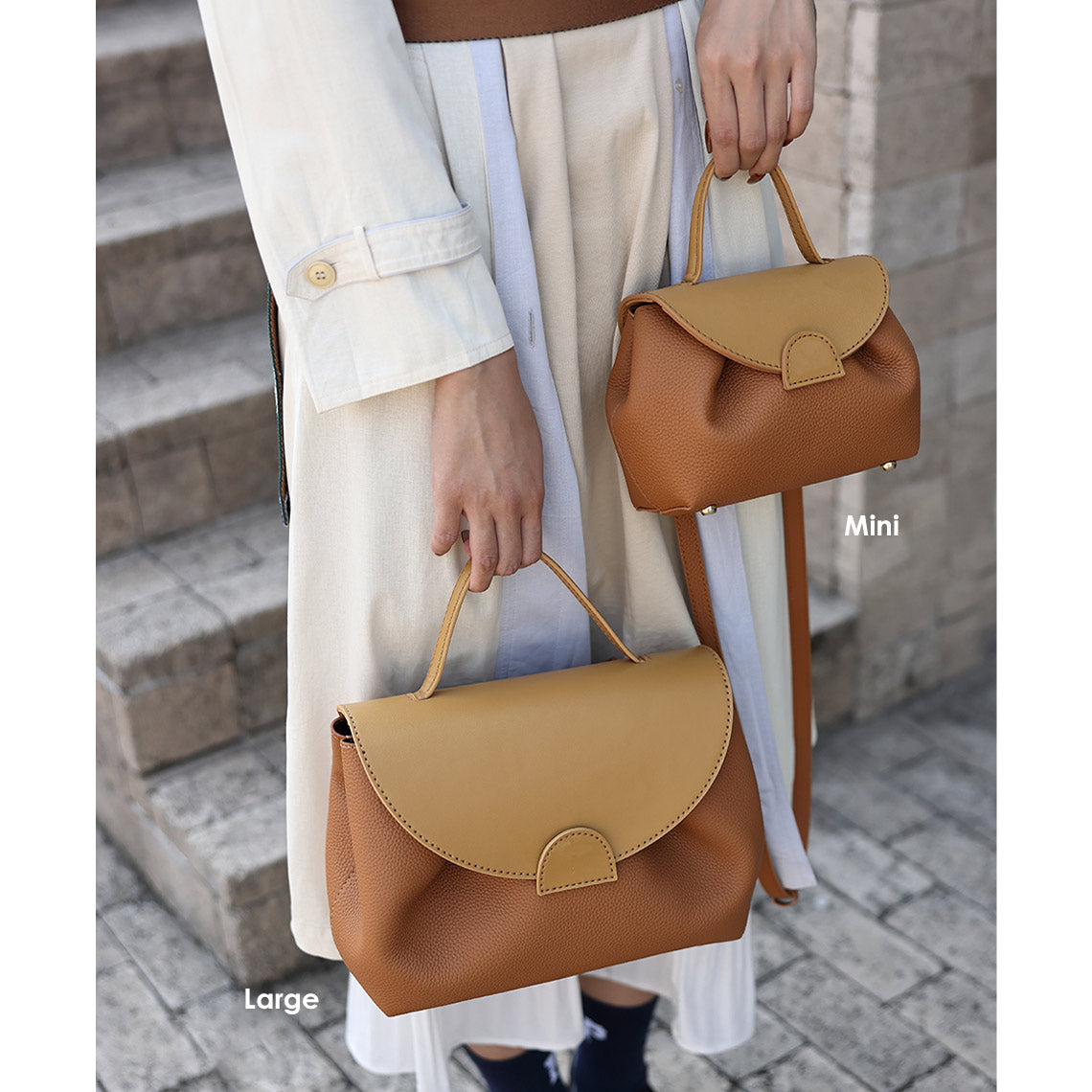 Wirkin® Top Grain Leather Inspired Smile Bag DIY Kits