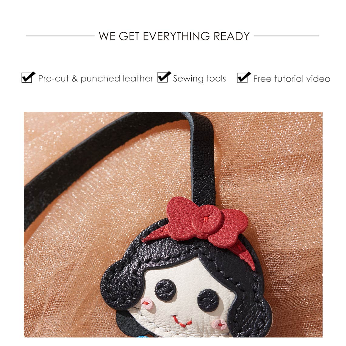 DIY Snow White Keychain Kit - Wirkin®