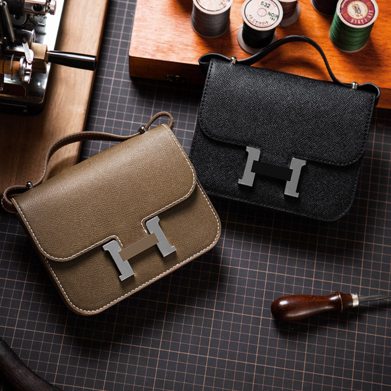 Wirkin® Leather Square Tofu Crossbody Konstance Bag DIY Kit