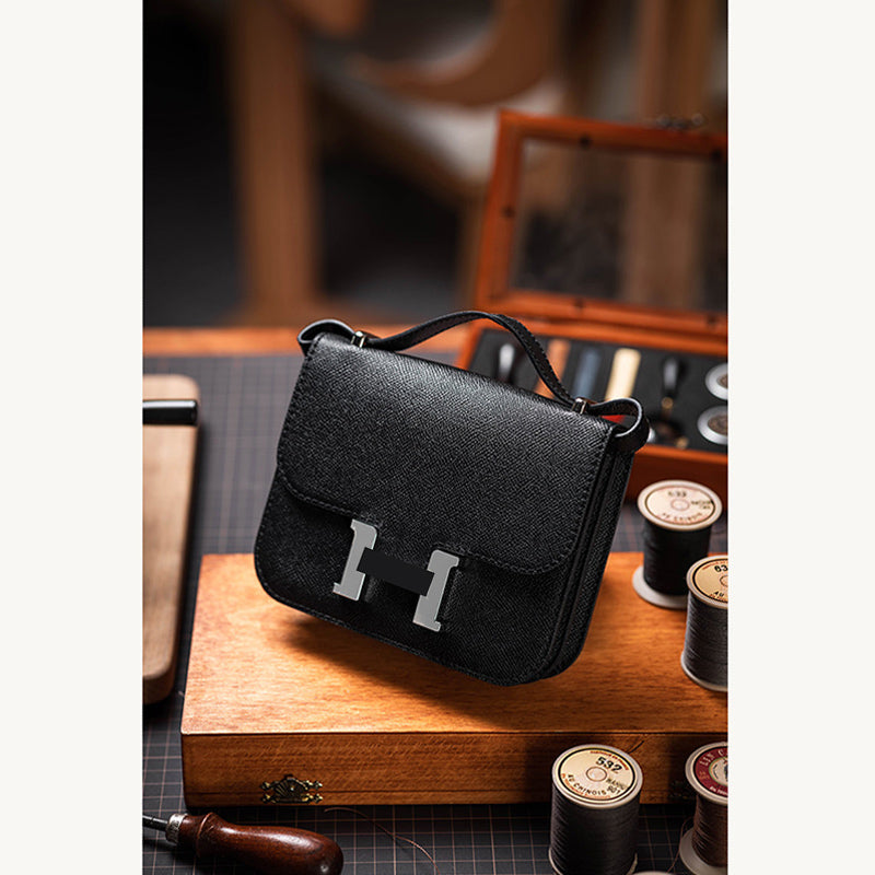 Wirkin® Leather Square Tofu Crossbody Konstance Bag DIY Kit